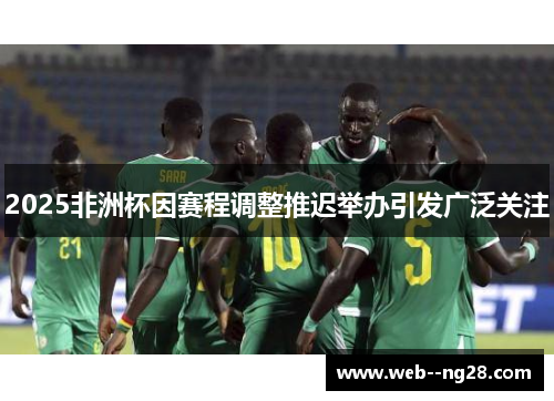 2025非洲杯因赛程调整推迟举办引发广泛关注